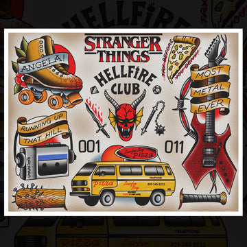 STRANGER THINGS FLASH SHEET