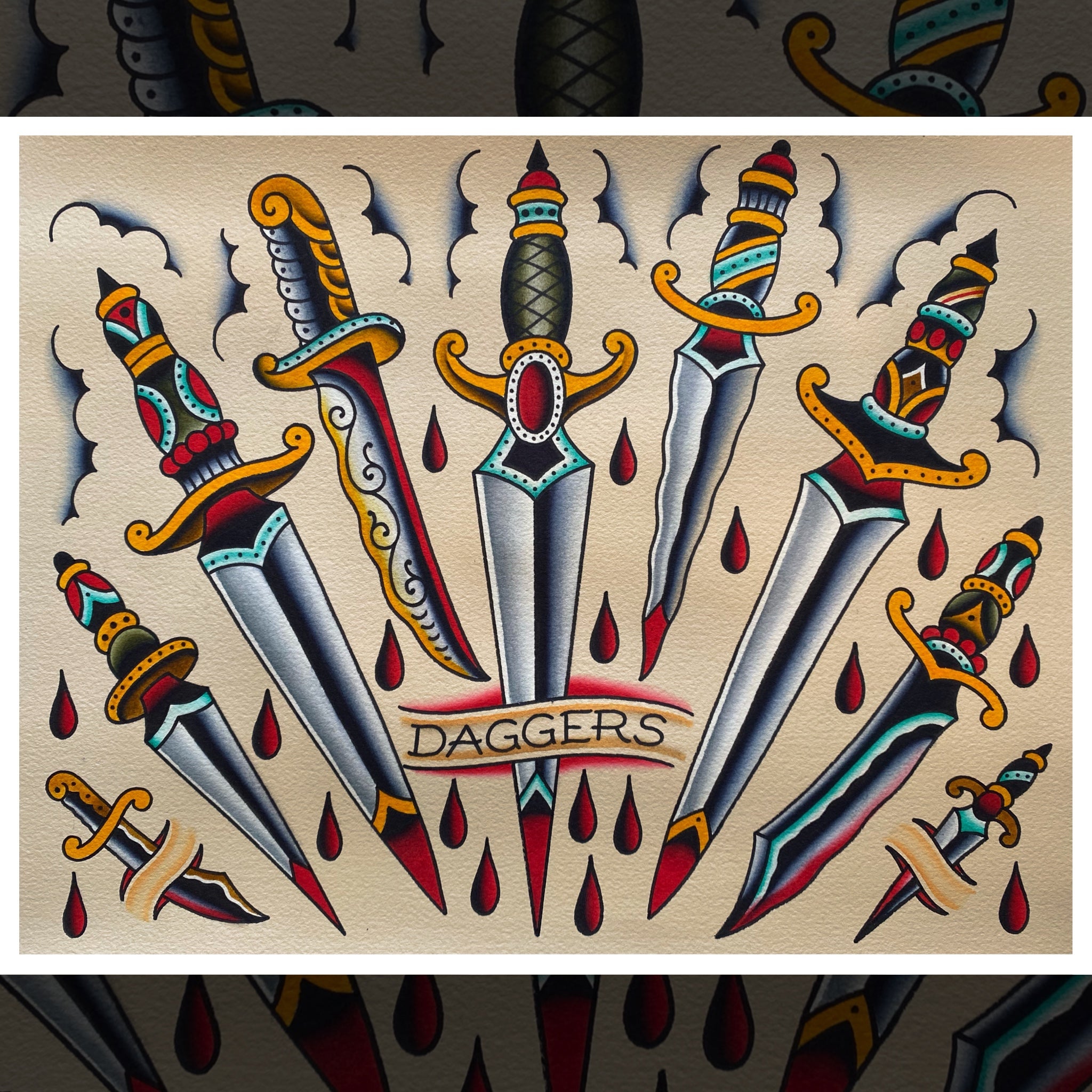 DAGGERS FLASH SHEET