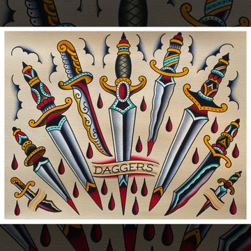 DAGGERS FLASH SHEET