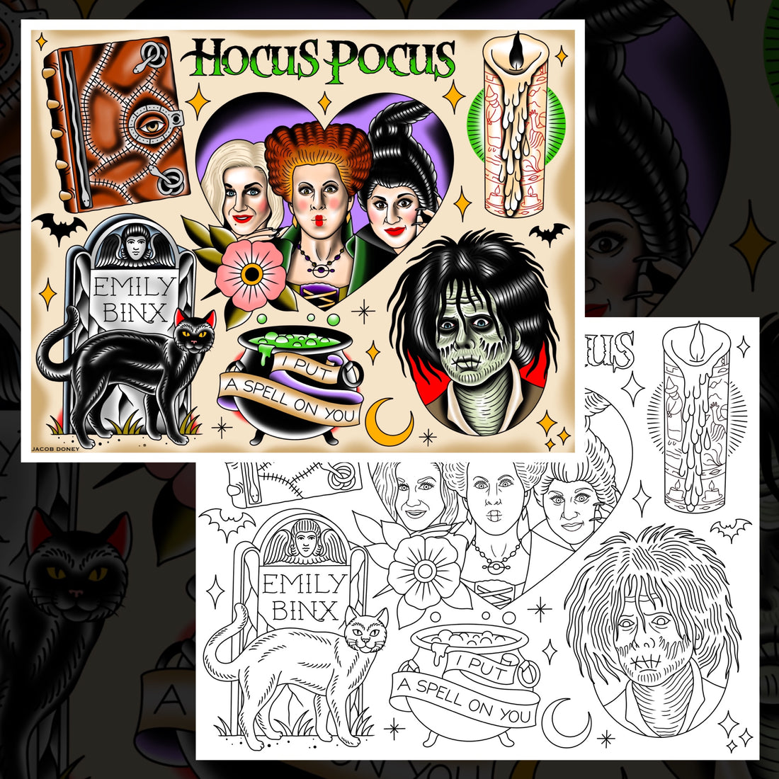 HOCUS POCUS PRINT