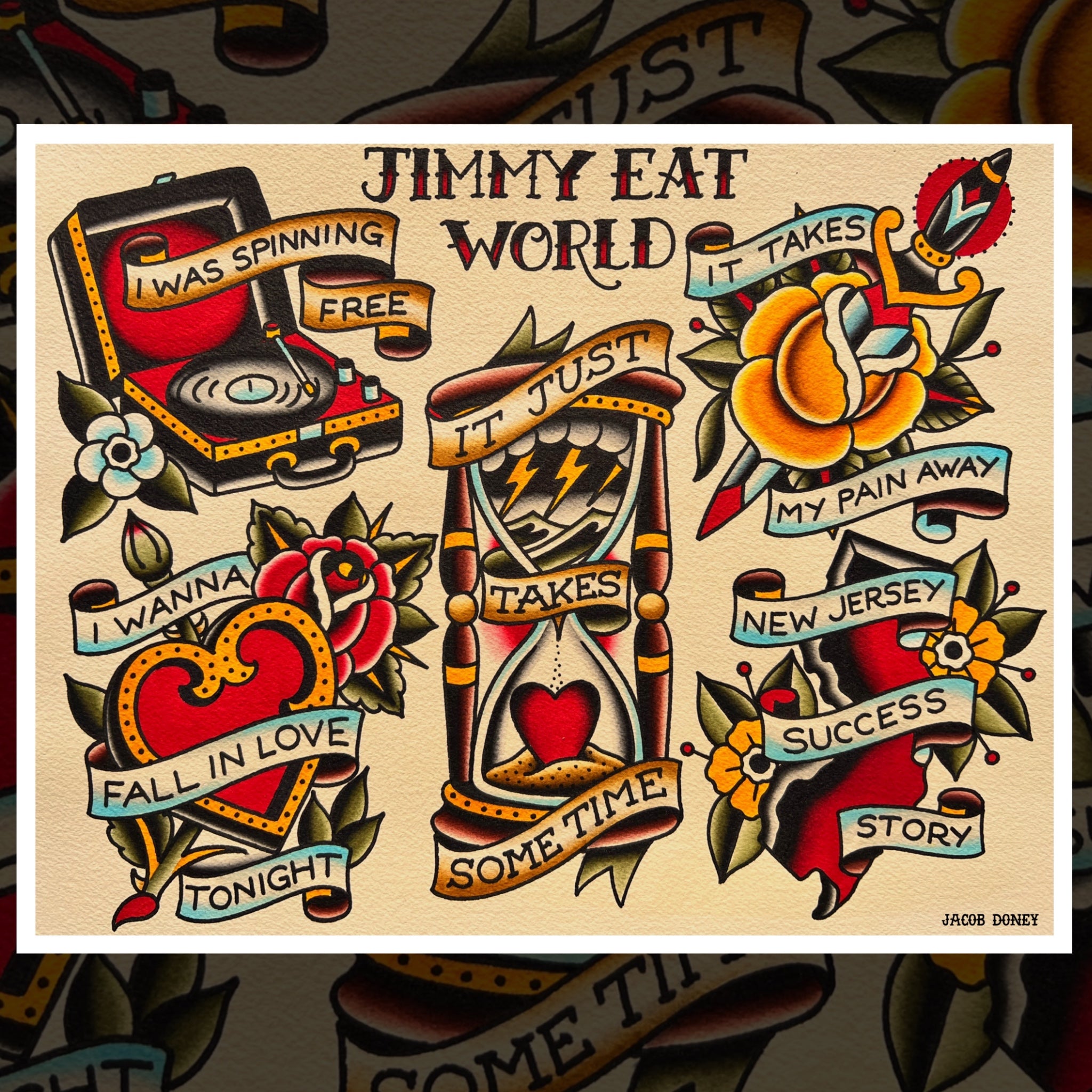 JIMMY EAT WORLD FLASH SHEET