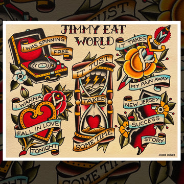 JIMMY EAT WORLD FLASH SHEET