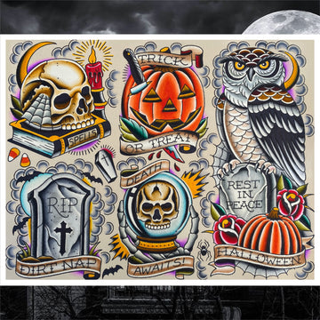 HALLOWEEN FLASH SHEET